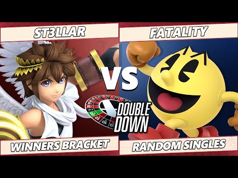 Double Down 2022 Random Singles - St3llar (Pit) Vs. Fatality (Pac-Man)SSBU Smash Ultimate Tournament