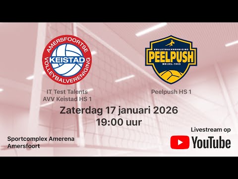 AVV Keistad HS 1 - Peelpush HS 1, Volleybal Heren Superdivisie