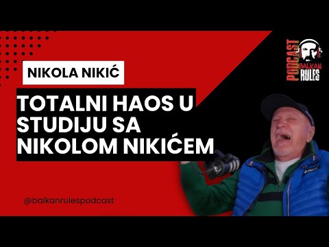 Nikola Nikić: Totalni haos u studiju sa Nikolom Nikićem