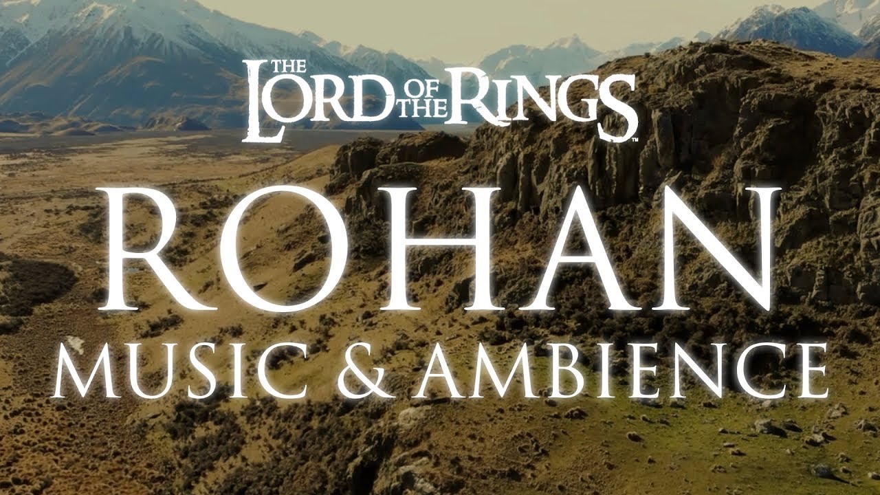 Lord of the Rings Music & Ambience | Rohan Theme Music with Mountain Wind Ambience