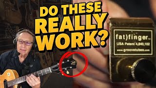 Do These Actually Work?? Fatfinger Guitar Sustain Enhancer Demo