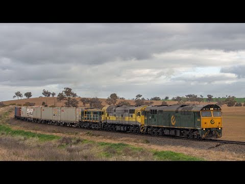 Australian Diesels: Qube Harefield Shuttles