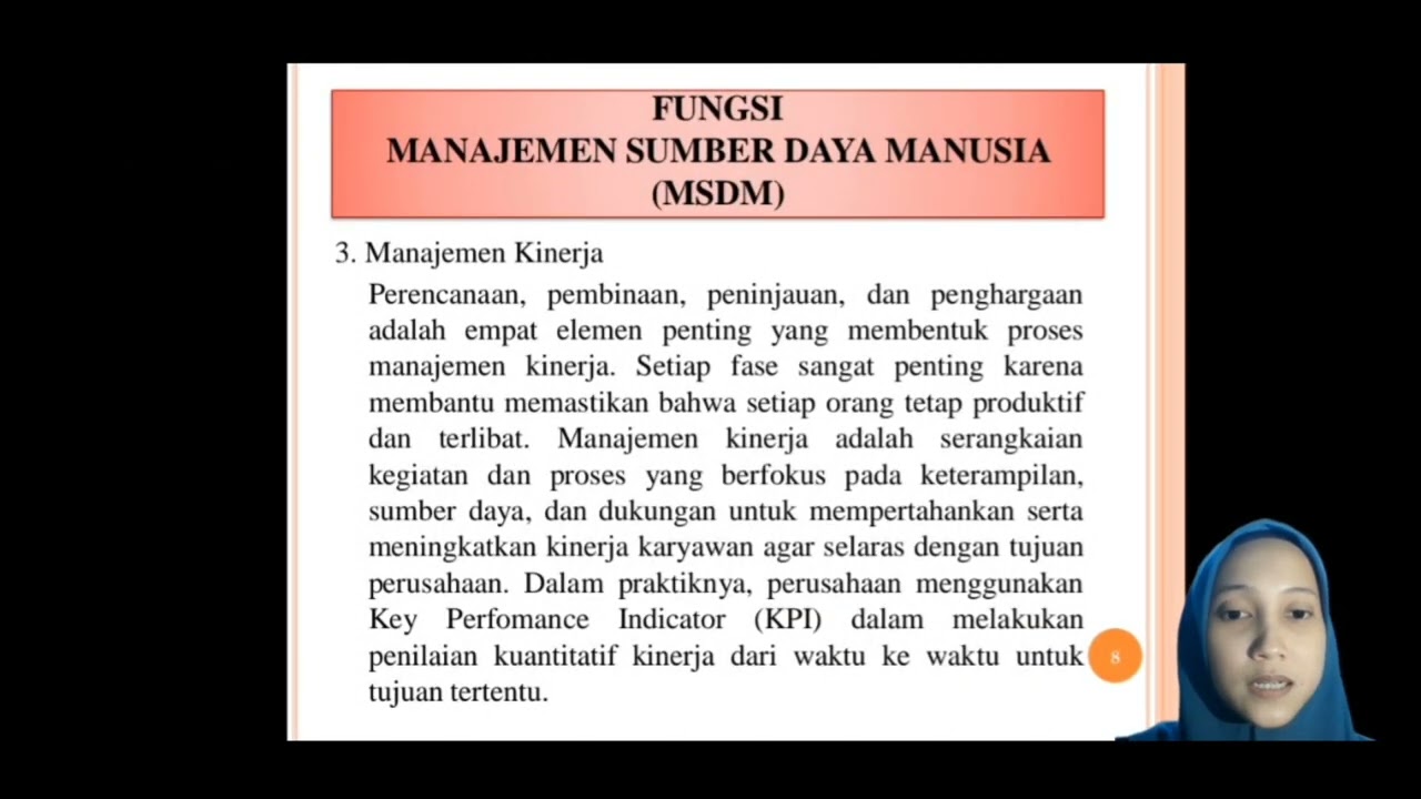 Konsep Dasar Manajemen Sumber Daya Manusia : Pengertian, Tujuan dan Fungsi