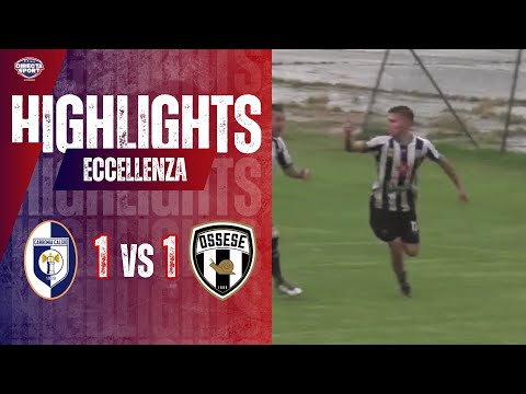 Calcio Eccellenza – Carbonia Calcio 1939-Polisportiva Ossese 1-1 (Highlights)