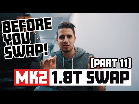 , title : 'BEFORE YOU SWAP! | VW Golf Mk2 1.8T swap [Part 11] | 4K'