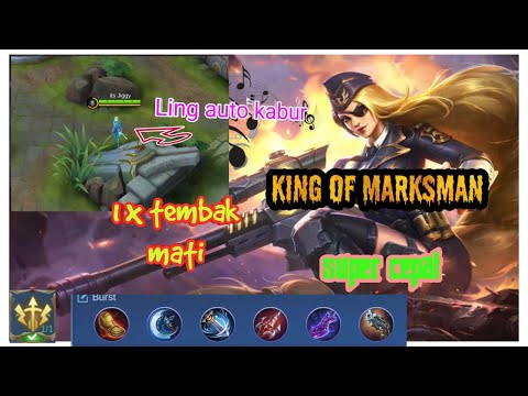 Deadly Sniper Lesley aggressive memakai item ini setelah di buff oleh moontoon - Ling auto GO