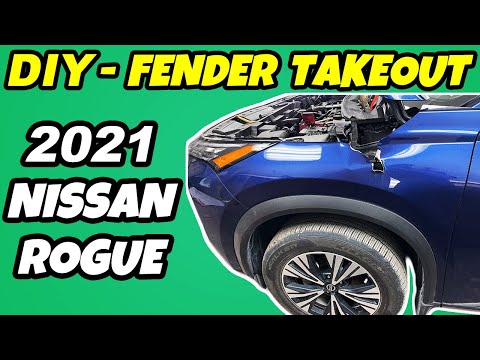 DIY 2021-2025 Nissan Rogue Fender Removal | How To Remove Nissan Rogue Fender