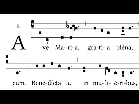 Ave Maria - Gregorian Chant