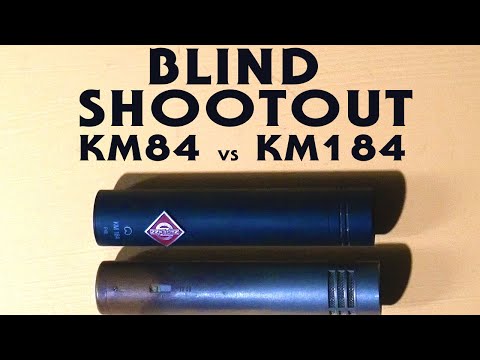 Condenser BLIND Shootout - Neumann KM84 vs KM184