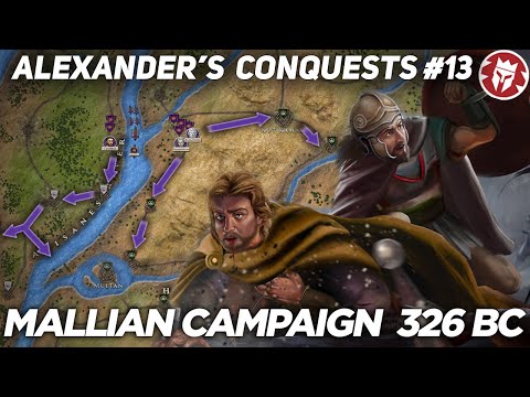 Alexander's Last War - Mallian Campaign - Ancient History DOCUMENTARY