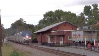 preview picture of video 'NS 011, NCTM BlueRidge Special Eastbound At Marion Depot'