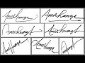 A Alphabet Signature Style | Signature for Ameer Hamza | A Customer Signature
