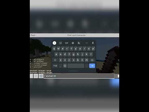how to enchant tools using cheats in Minecraft #cheat #minecraft