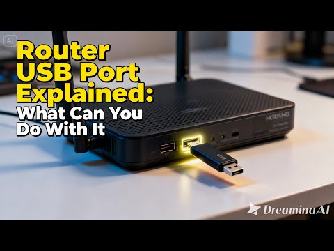 Der USB-Anschluss des Routers erklärt: Was kann man damit machen?