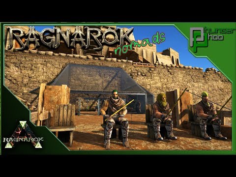 Ark: Ragnarok Nomads 12 - FLOATING GREENHOUSE AND DUNG BEETLES