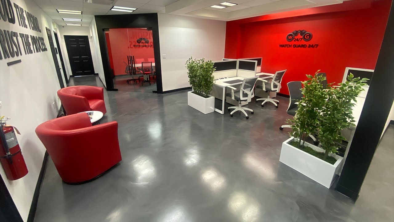 DIY Epoxy Floor for a BODYGUARD Company