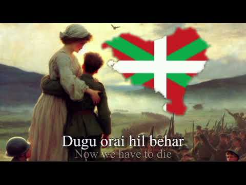 Azken agurraren negarra ("Cry of the last goodbye") | Basque anti-French revanchist song