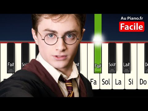 Piano tutorial facile de Harry potter Theme