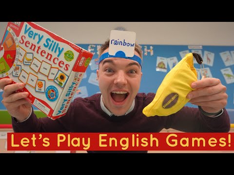 Let's Play Games in the English Room!