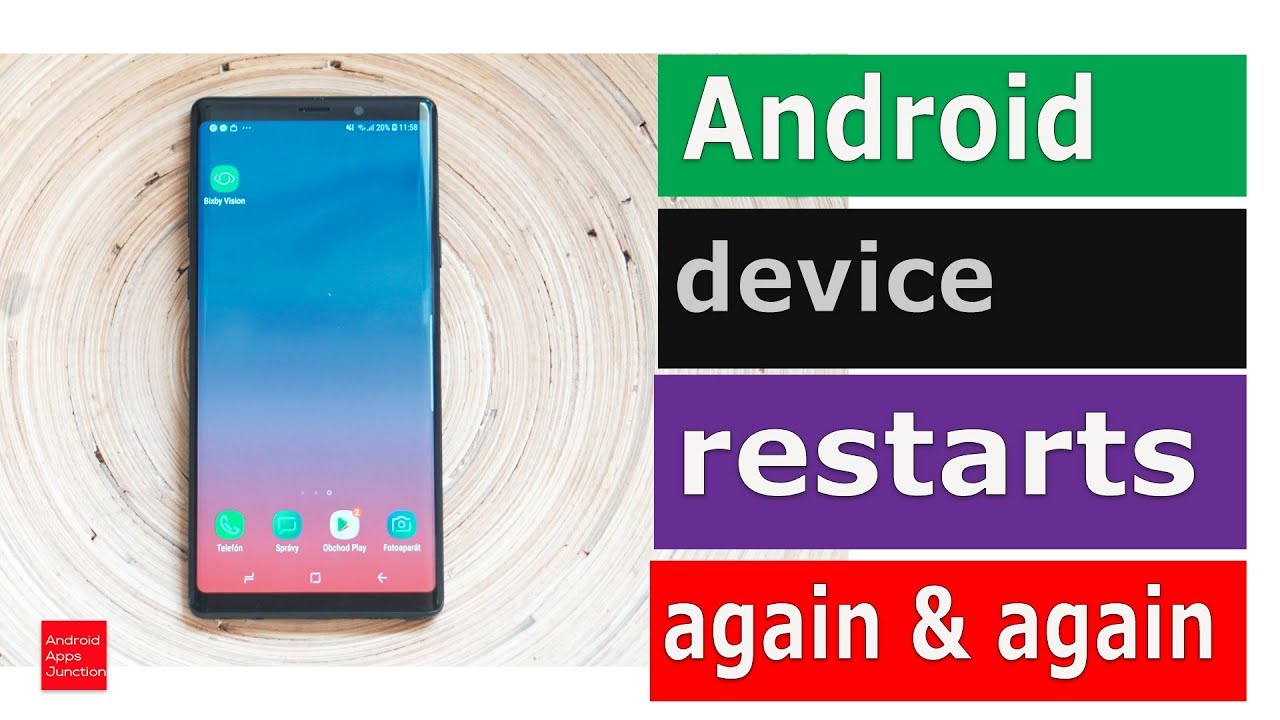 Android device restarts itself or shuts down randomly