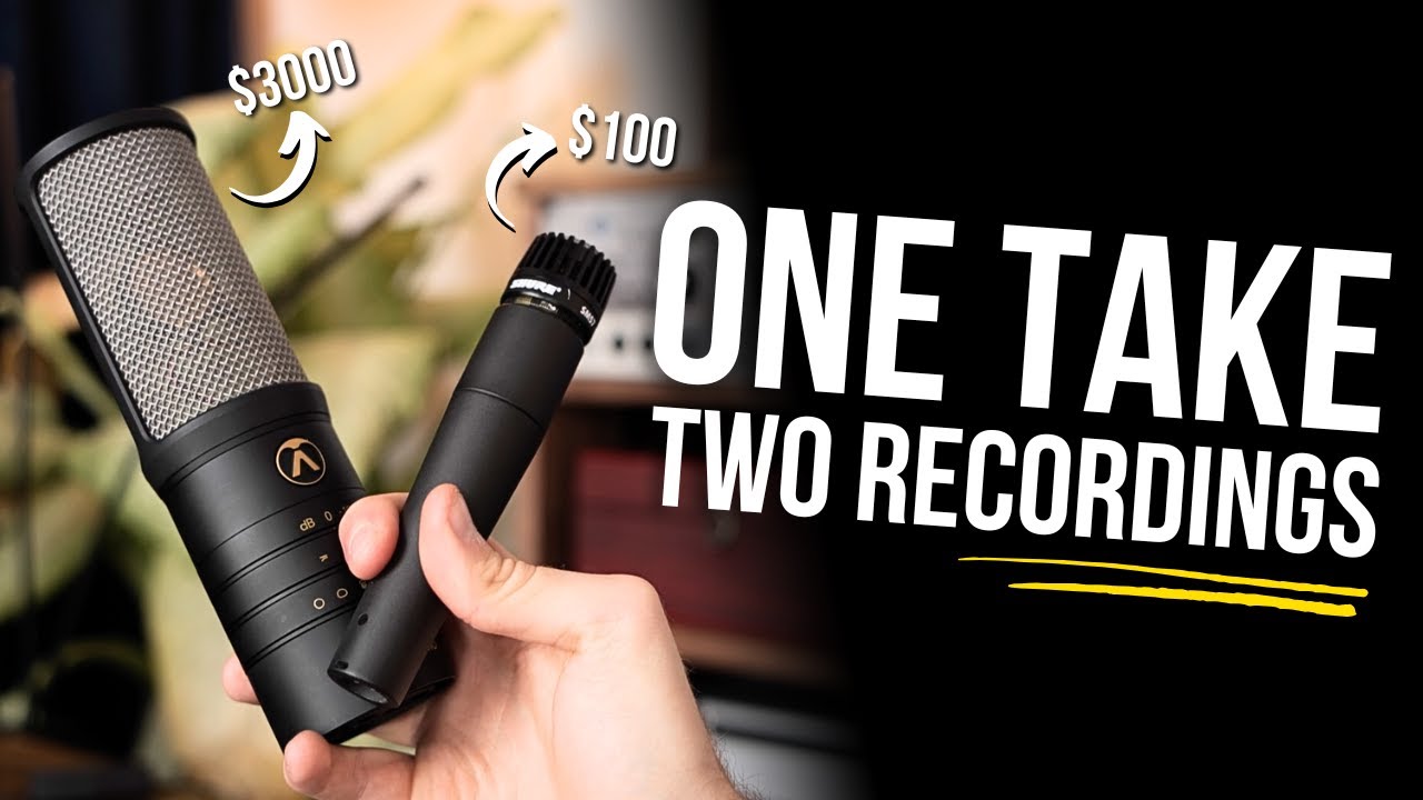 Shure SM57 vs $30,000 Studio