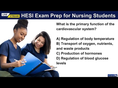 Nurse Entrance Test - HESI Practice Exam for Future Nursing Students