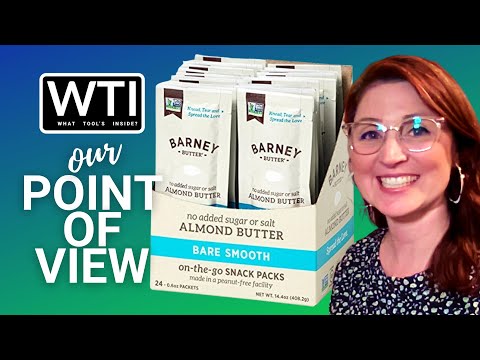 Barney Butter Almond Butter Snack Packs - WTI product video review