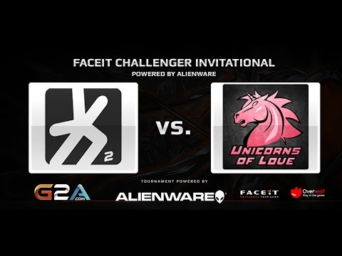 H2K vs UNICORNS OF LOVE - DAY 4 (FACEIT Challenger Invitational No.3)