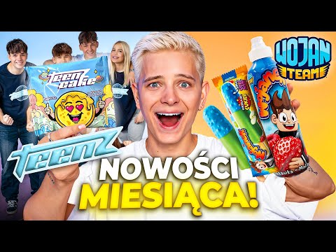 VIRALOWE LODY WOJANA?!😱 TESTUJĘ NOWOŚCI SŁODYCZOWE Z SIERPNIA 🔥 | Dominik Rupiński