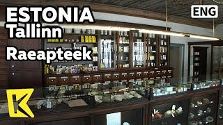 【K】Estonia Travel-Tallinn[에스토니아 여행-탈린]에스토니아 최초 약국, 라에아프텍/Raeapteek/Town Hall Pharmacy