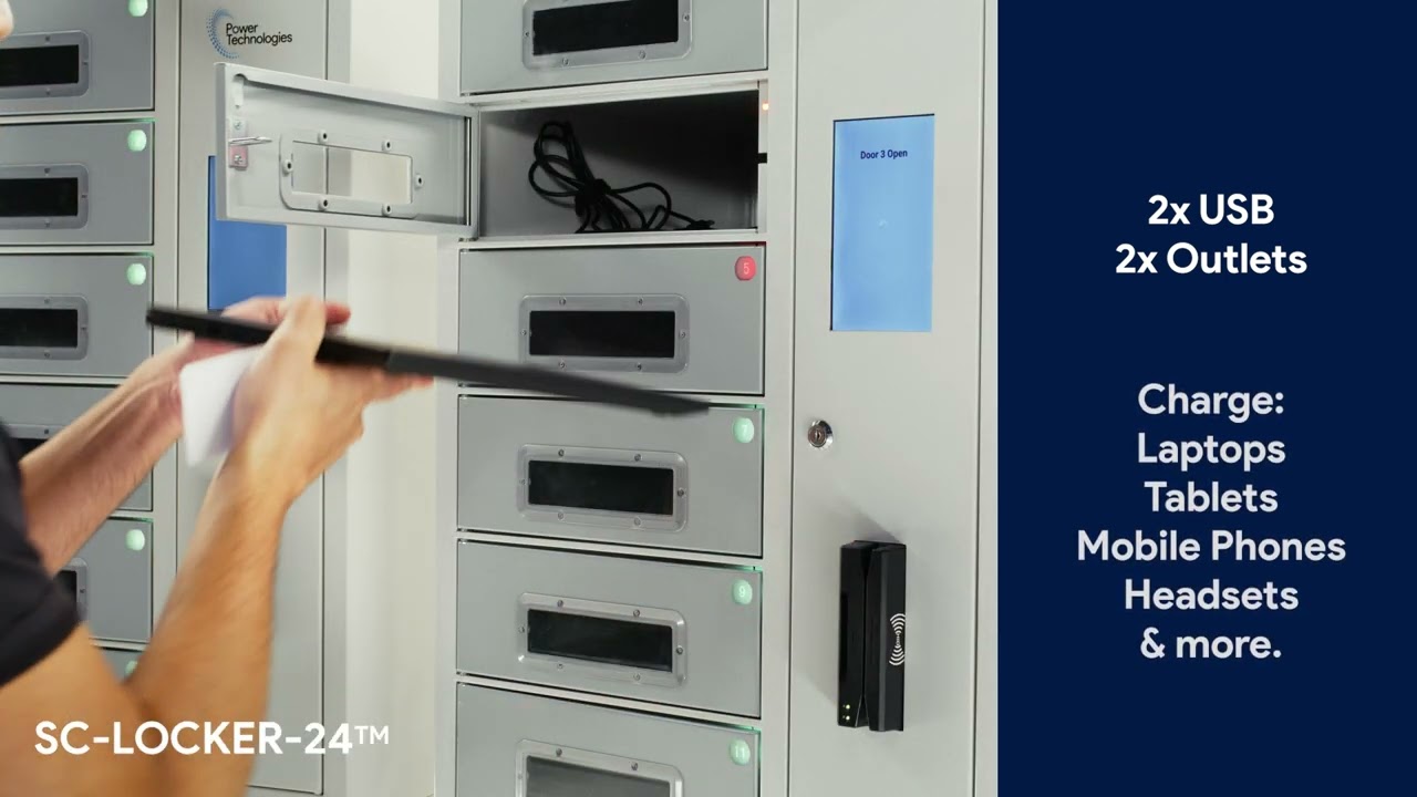 Power Technologies Charging Lockers