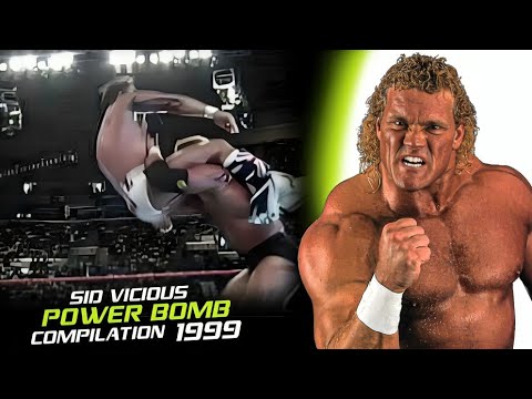 Sid Vicious Powerbomb Compilation | WCW 1999 Highlights