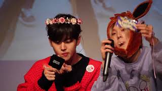 PENTAGON FANCAM + OFFROAD 180409 (잠실 핫트랙스 팬사인회 + 오프로드)