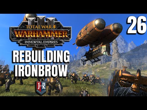 REBUILDING IRONBROW - Karak Azorn Modded Dwarf Campaign Total War: Warhammer 3 - 26