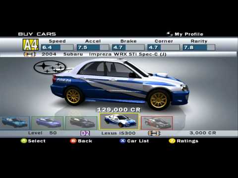 Forza Motorsport 1 All Cars in HD (231 Cars)