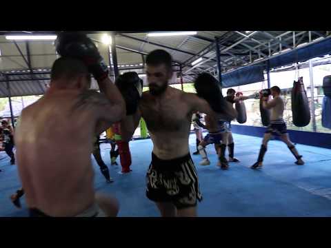Anthony Manning, head coach, Phoenix Fight Team Australia sparing