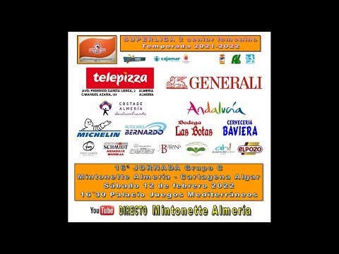 SF2, JORNADA 16. MINTONETTE ALMERIA - CARTAGENA ALGAR SURMENOR