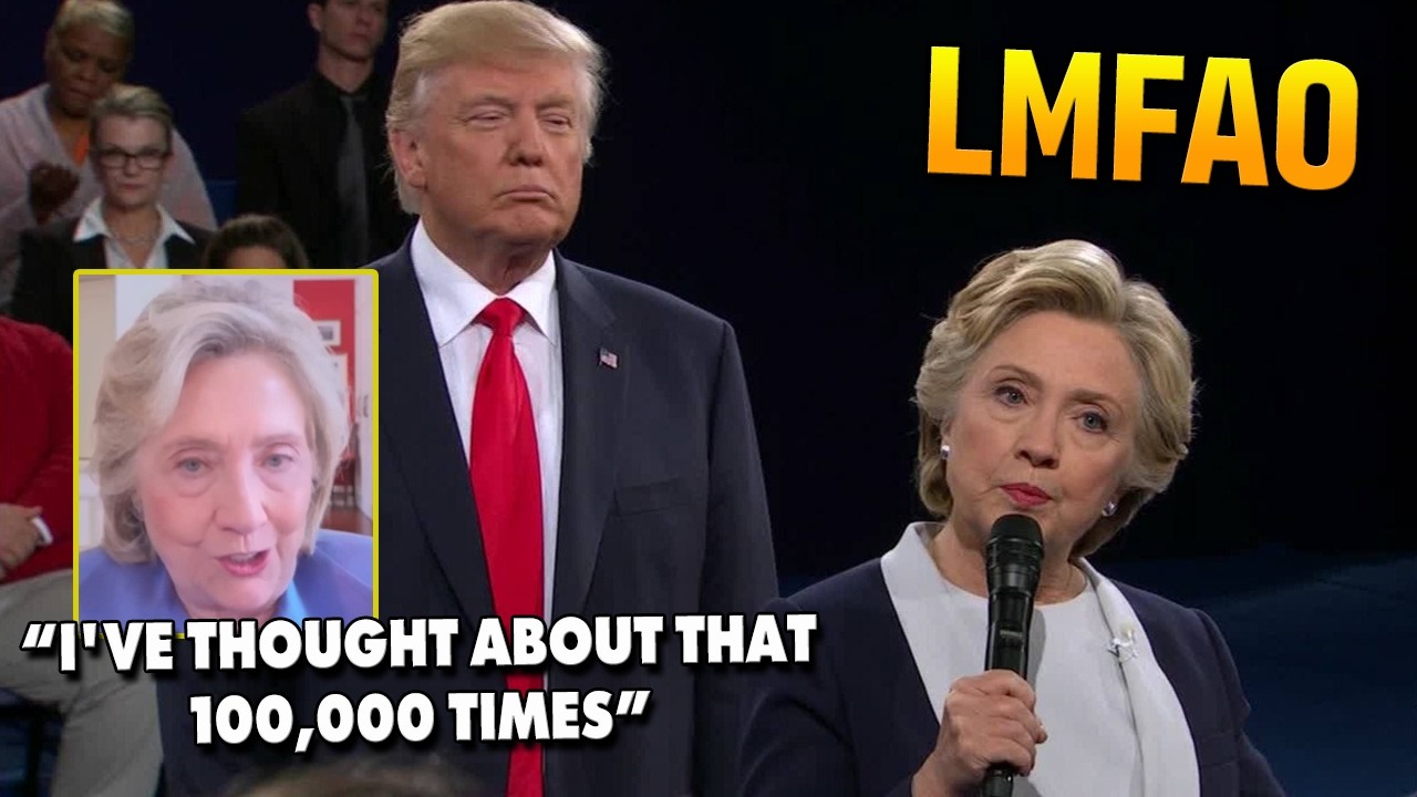 Hillary admits Trump's still living RENT-FREE inside her head