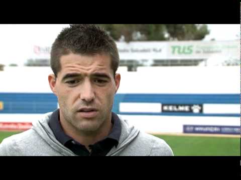 Entrevista amb Hèctor Simón a la prèvia del Gimnàstic-Sabadell