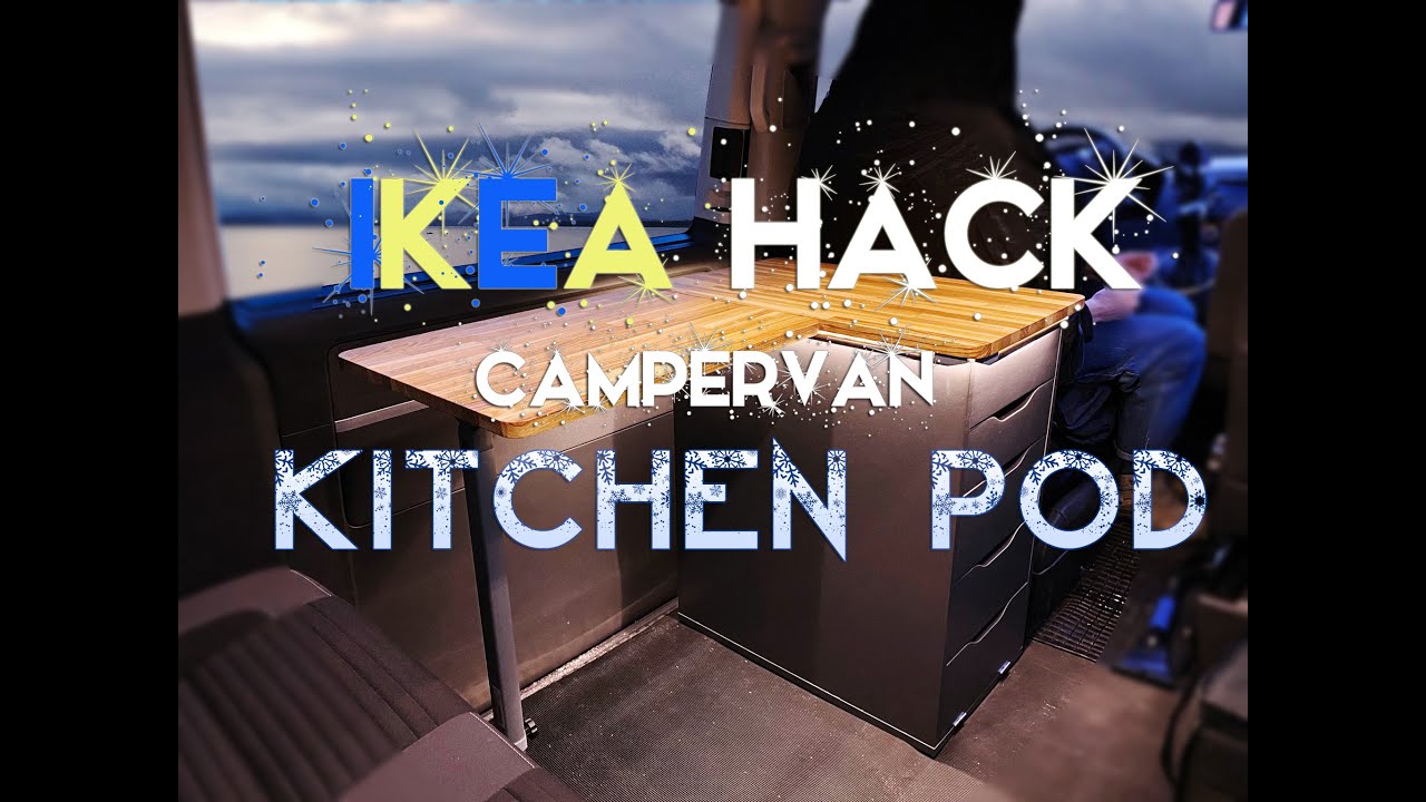 Watch video Ikea Hack, DIY Campervan Kitchen-Pod for less than €150, VW Camper Now Ikea Hack, DIY Campervan Kitchen-Pod for less than €150, VW Camper