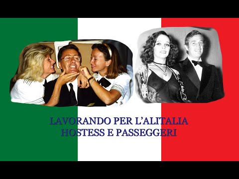 HOSTESS ALITALIA - I passeggeri e le loro storie - testimonianza di Elena Fabbrini