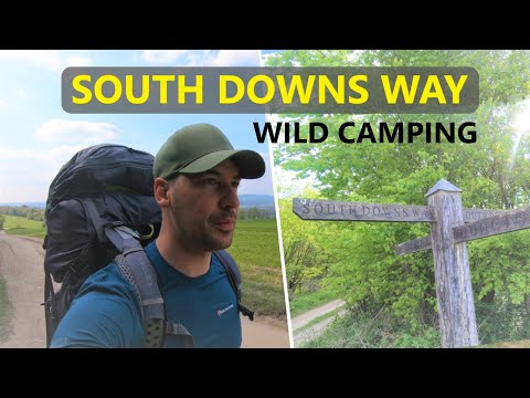 Solo WILD CAMPING And Backpacking The South Downs Way I Testing Out The 3F UL Gear Floating Cloud 2