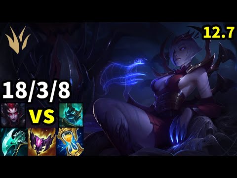 Elise Jungle vs Hecarim - KR Master | Patch 12.7