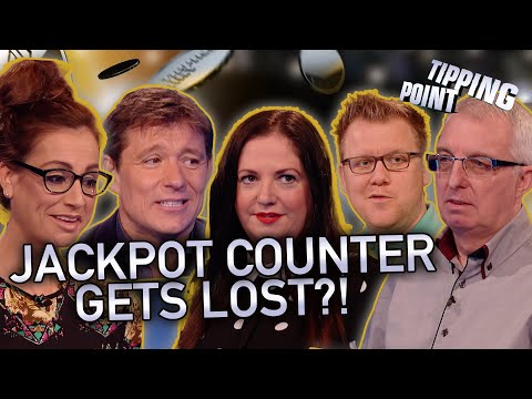 Slippery Jackpot counter is hard to find!? | FULL EPISODES | Tipping Point 🪙
