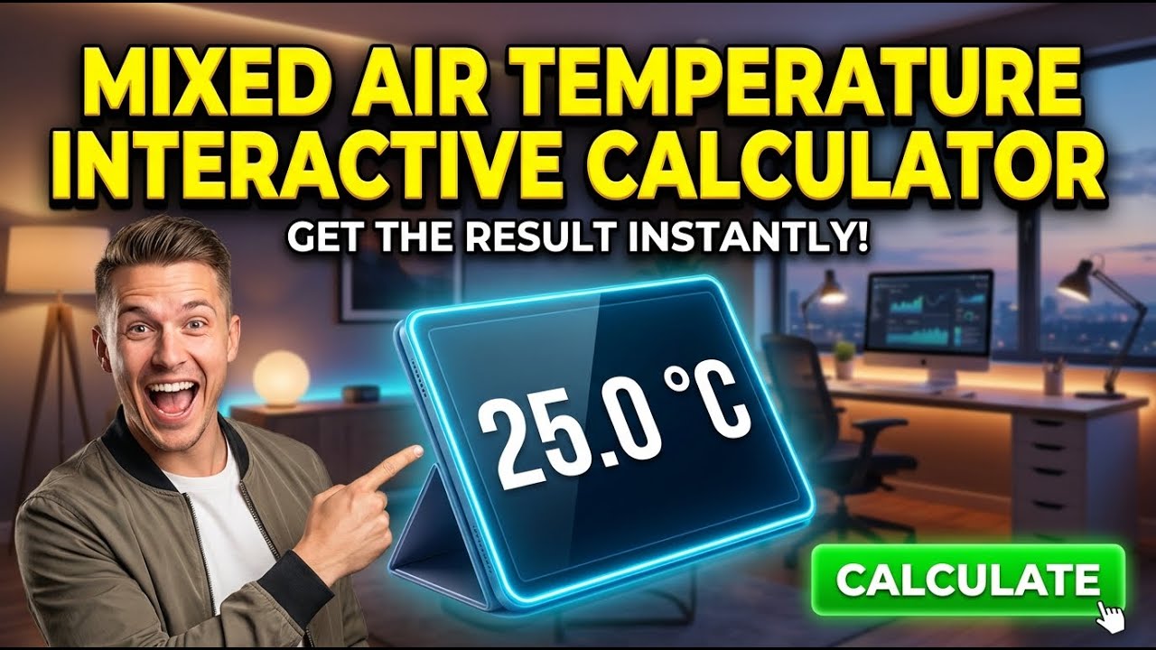 Mixed Air Temperature Interactive Calculator