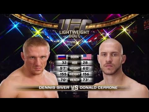 Dennis Siver vs Donald Cerrone full fight