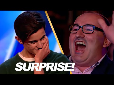 His Dad SURPRISES Him At His Audition | Britain's Got Talent