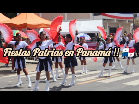 Desfile patrio en Antón, Coclé, Panamá ‼️🇵🇦✨️✨️