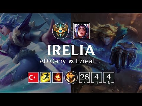 Irelia ADC vs Ezreal - TR Master Patch 8.24