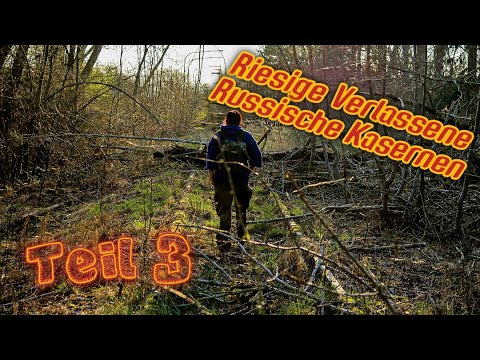URBEX, LOST PLACES - RIESIGE VERLASSENE RUSSEN KASERNE